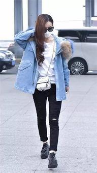 明星网红冬季穿搭女